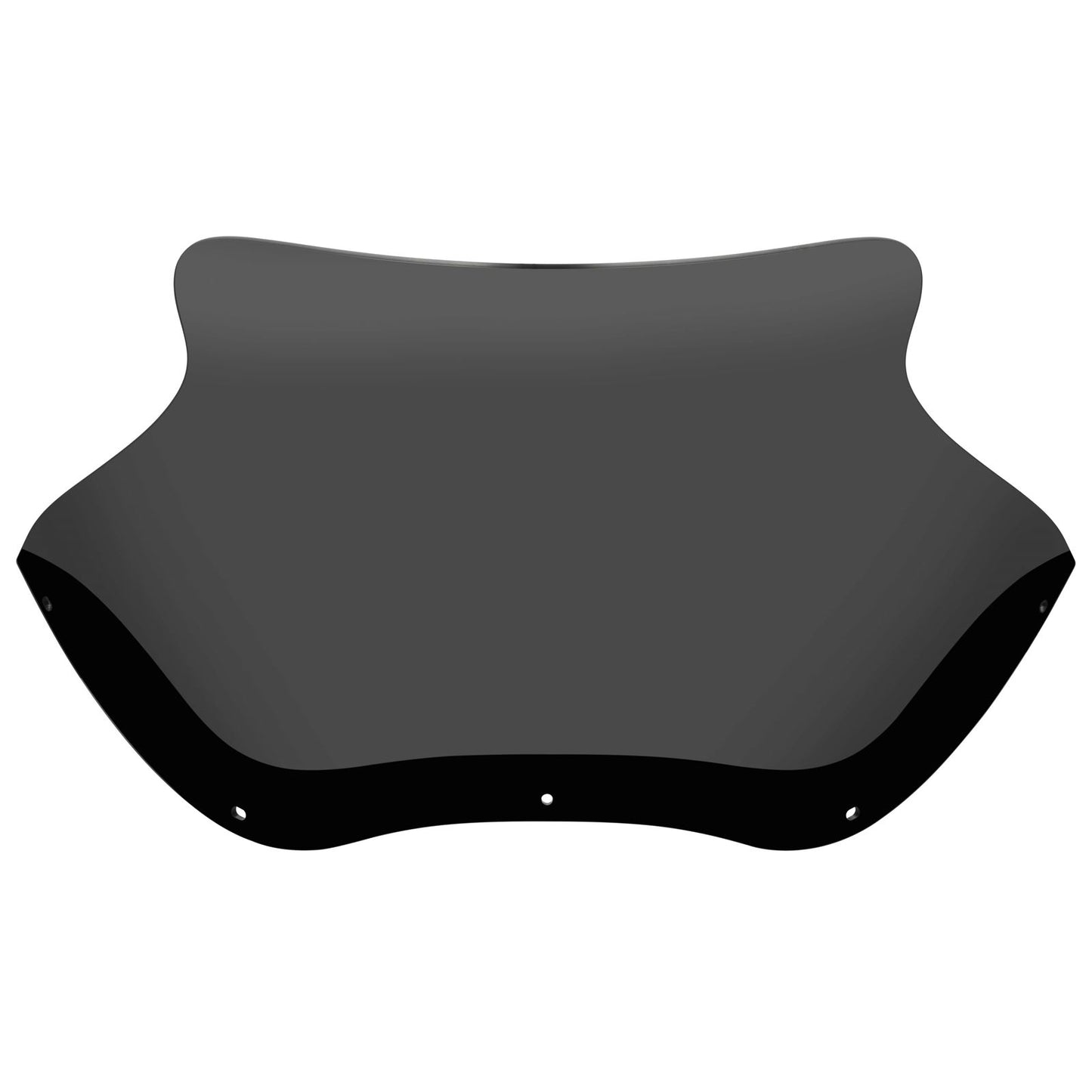 Memphis Shades Spoiler Windshield - 8" - Dark Smoke - FLTR '98-'13 MEP85610_74501