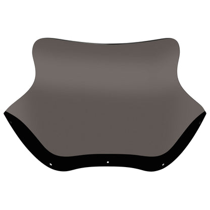 Memphis Shades Spoiler Windshield - 10" - Smoke For Harley FLTR '98-'13 MEP85701_74502