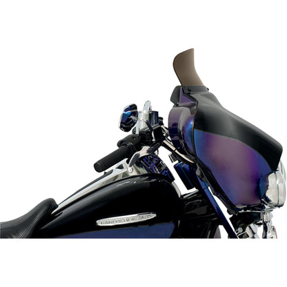 Memphis Shades Spoiler Windshield - 5" - Smoke - FLH MEP8571_426963