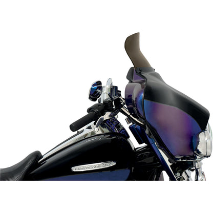 Memphis Shades Spoiler Windshield - 6.5" - Smoke - FLH MEP8581_426967