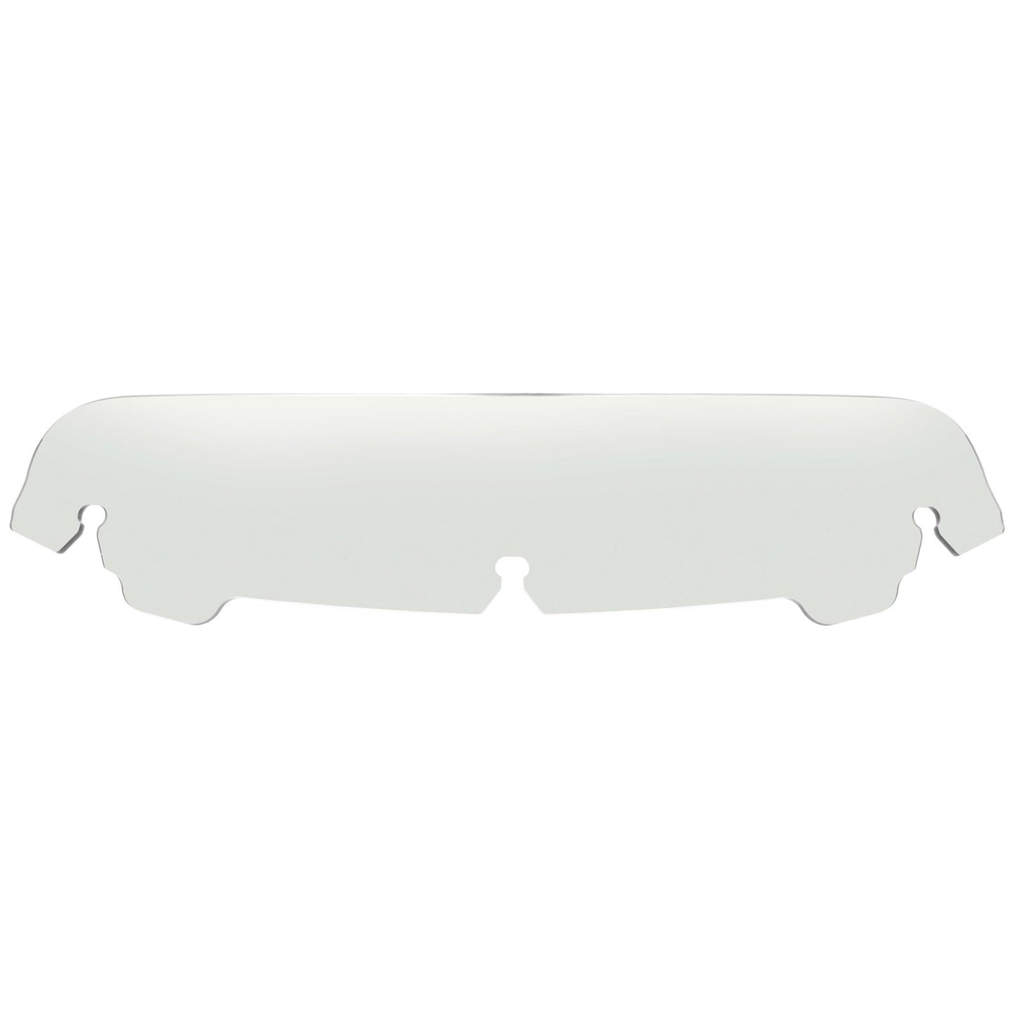 Memphis Shades Spoiler Shield - 3" - Ghost - FLH '14+ MEP87808_74551