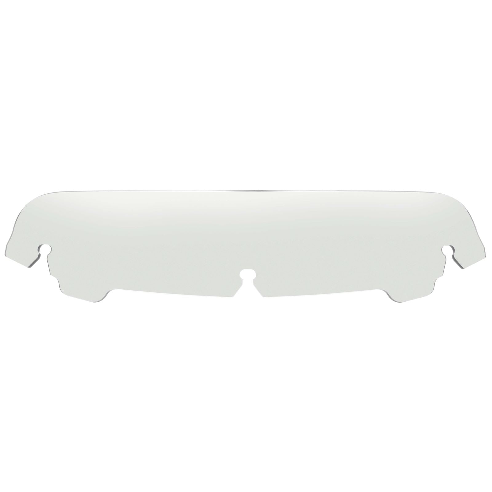 Memphis Shades Spoiler Shield - 3" - Ghost - FLH '14+ MEP87808_74551