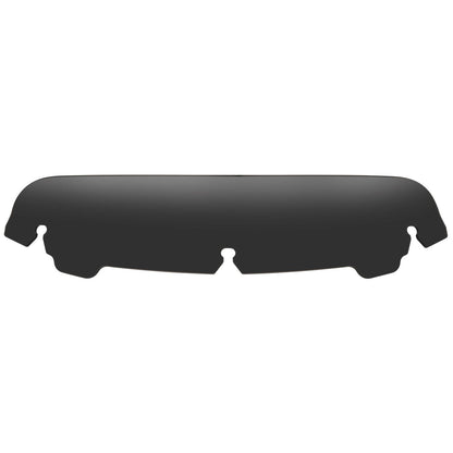 Memphis Shades Spoiler Shield - 3" - Dark Black Smoke - FLH '14+ MEP87810_74552