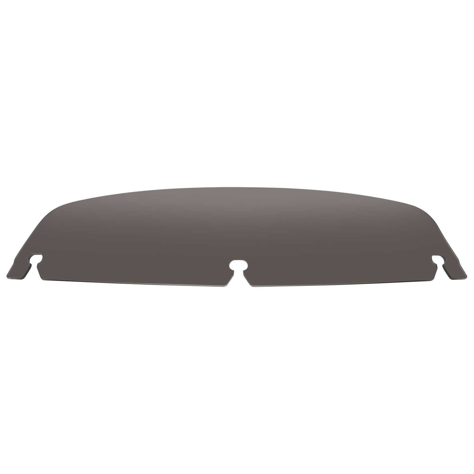 Memphis Shades Spoiler Shield - 3" - Smoke - FLH '96-'13 MEP87901_74553