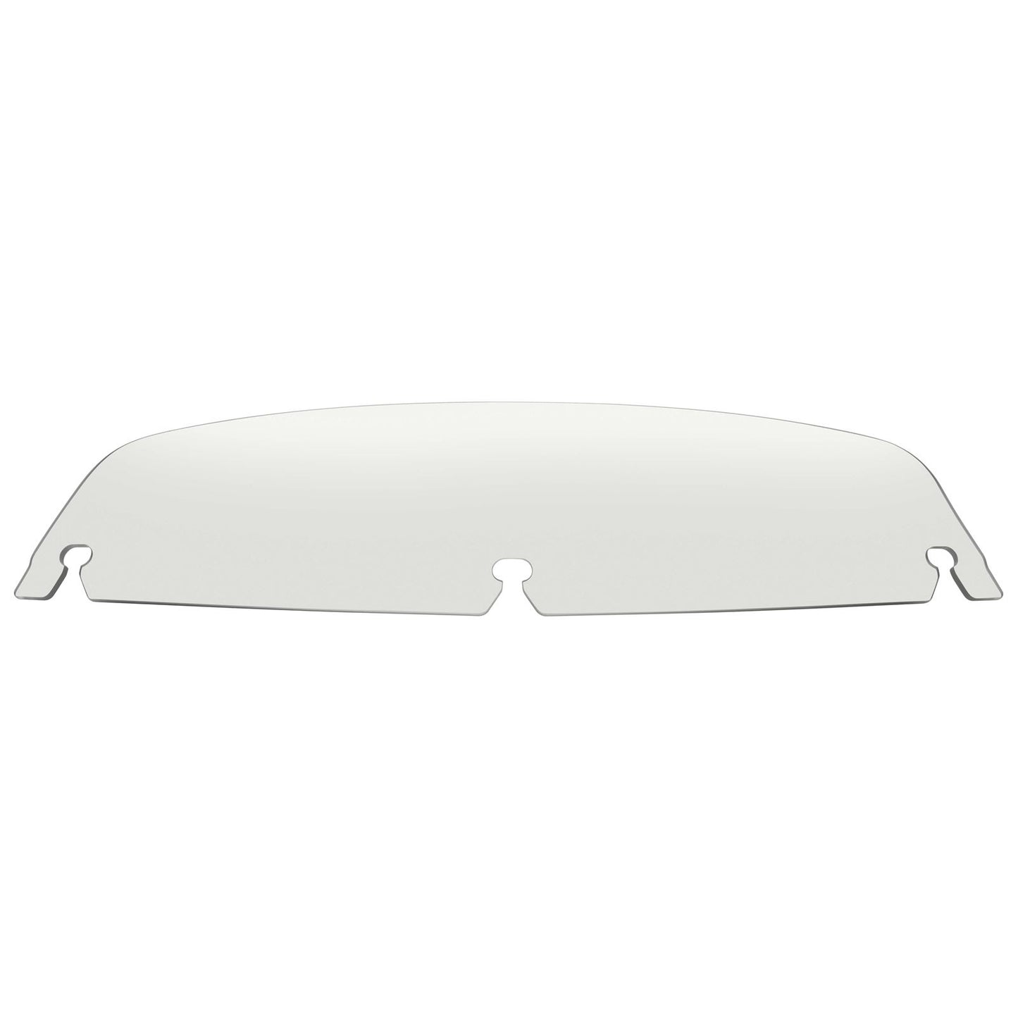 Memphis Shades Spoiler Shield - 3" - Ghost - FLH '96-'13 MEP87908_74554