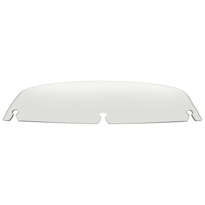 Memphis Shades Spoiler Shield - 3" - Ghost - FLH '96-'13 MEP87908_74554