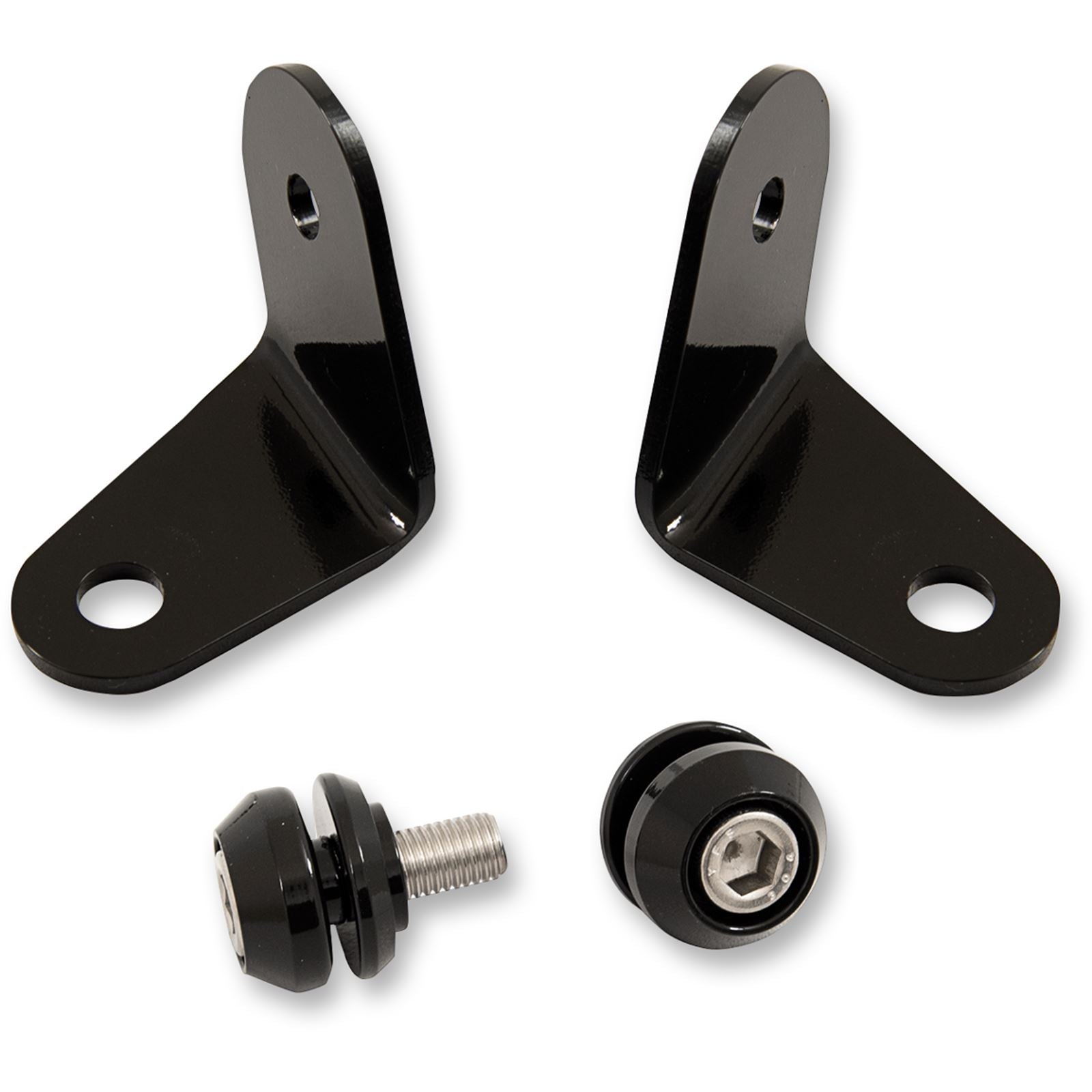 Memphis Shades Fairing Turn Signal Relocation Kit  - Black MEB8984_426060
