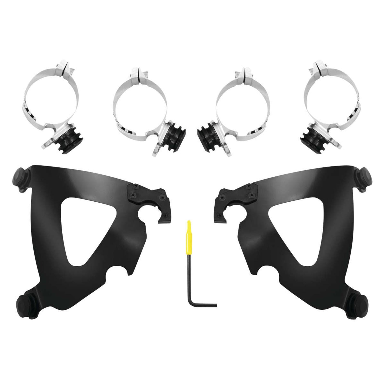 Memphis Shades Road Warrior Mounting Kit - Black - FXD MEB2028_74593