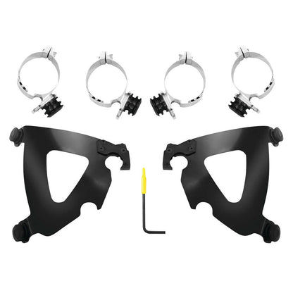 Memphis Shades Road Warrior Mounting Kit - Black - FXD MEB2028_74593