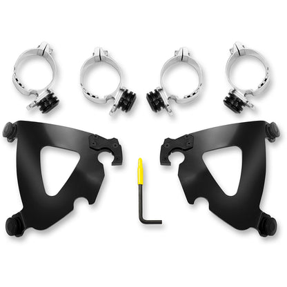 Memphis Shades Road Warrior Mounting Kit - Black - FXD MEB2028_426776