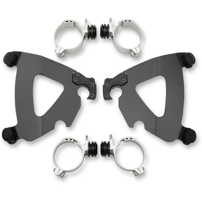 Memphis Shades Road Warrior Mounting Kit - Black - FXDWG MEB2029_426780