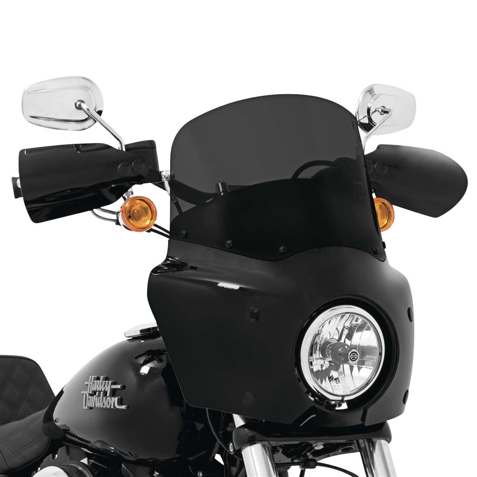 Memphis Shades Roadwarrior Cafe Shield - Dark Black Smoke - 11" MEP86710_74604