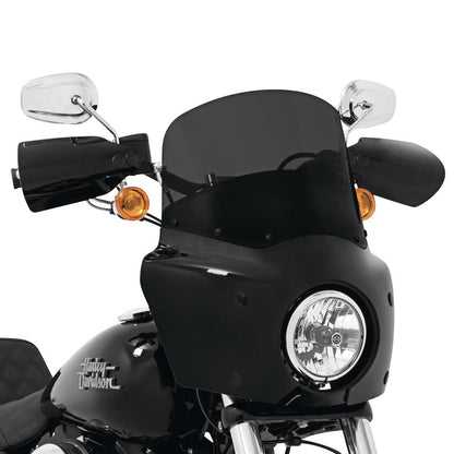 Memphis Shades Roadwarrior Cafe Shield - Dark Black Smoke - 11" MEP86710_74604