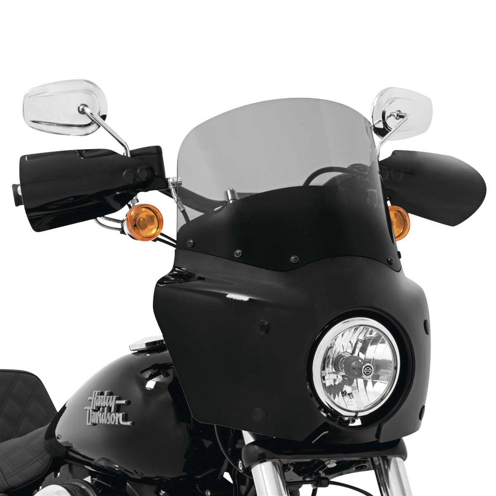 Memphis Shades Roadwarrior Cafe Shield - Black Smoke - 11" MEP86712_74606