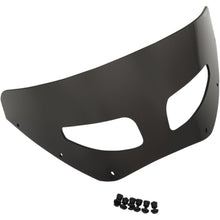 Memphis Shades Roadwarrior Cafe Shield - Vented - Dark Black Smoke - 7" MEP87210_427053