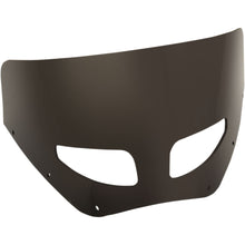Memphis Shades Roadwarrior Cafe Shield - Vented - Dark Black Smoke - 9" MEP87310_427056