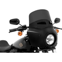 Memphis Shades Roadwarrior Cafe Shield - Vented - Dark Black Smoke -11" MEP87410_427060