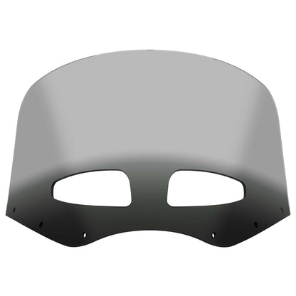 Memphis Shades Roadwarrior Cafe Shield - Vented - Black Smoke -11" MEP87412_74617