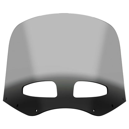 Memphis Shades Roadwarrior Cafe Shield - Vented - Black Smoke -13" MEP87512_74619