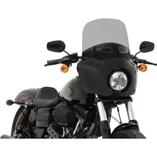 Memphis Shades Roadwarrior Cafe Shield - Vented - Black Smoke -13" MEP87512_427064