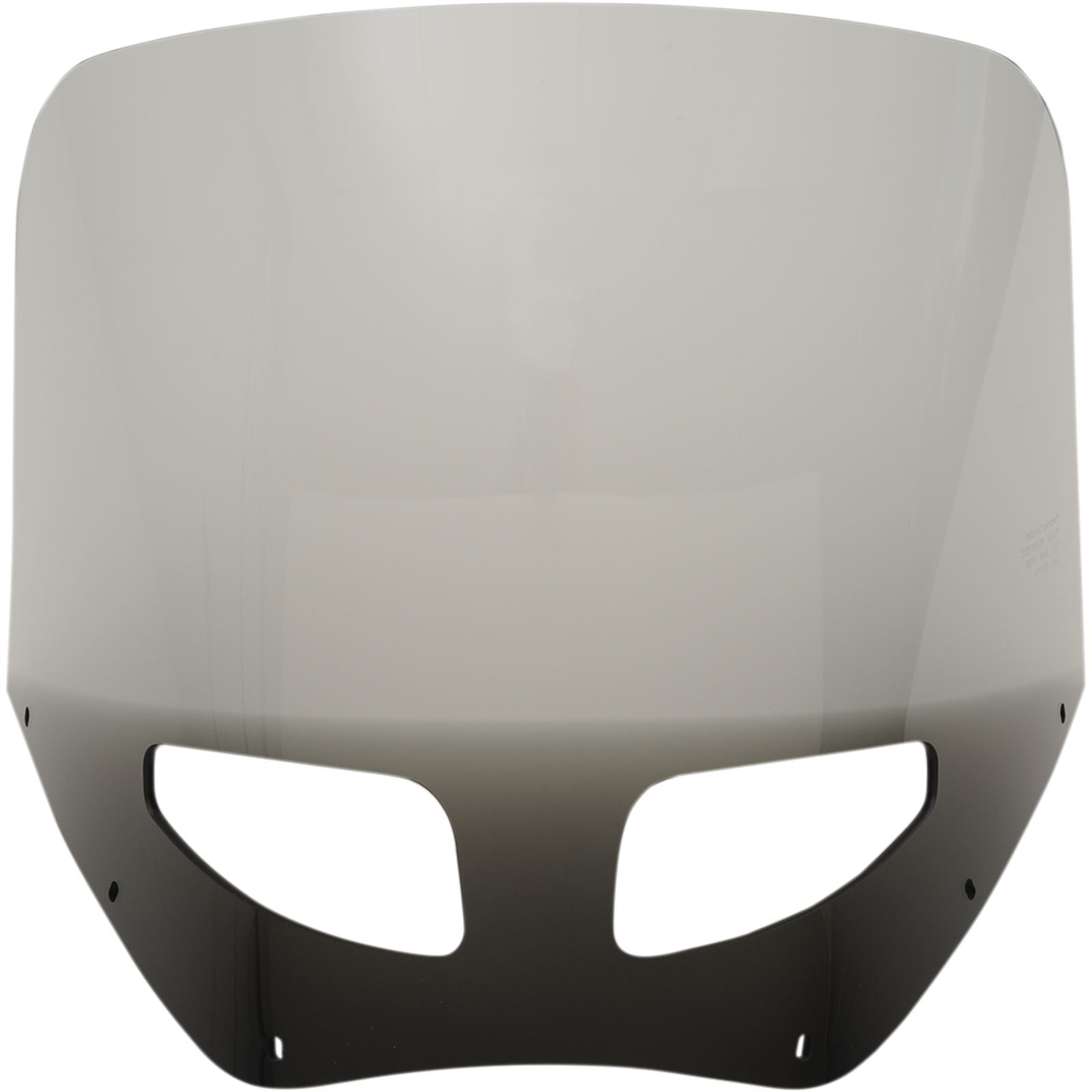 Memphis Shades Roadwarrior Cafe Shield - Vented - Black Smoke -13" MEP87512_427065