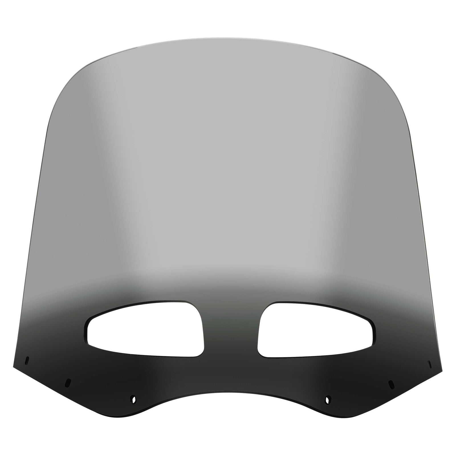 Memphis Shades Roadwarrior Cafe Shield - Vented - Black Smoke -15" MEP87612_74621