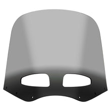 Memphis Shades Roadwarrior Cafe Shield - Vented - Black Smoke -15" MEP87612_74621