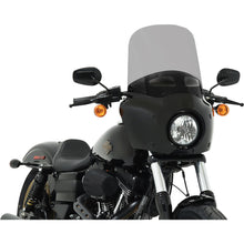 Memphis Shades Roadwarrior Cafe Shield - Vented - Black Smoke -15" MEP87612_427068
