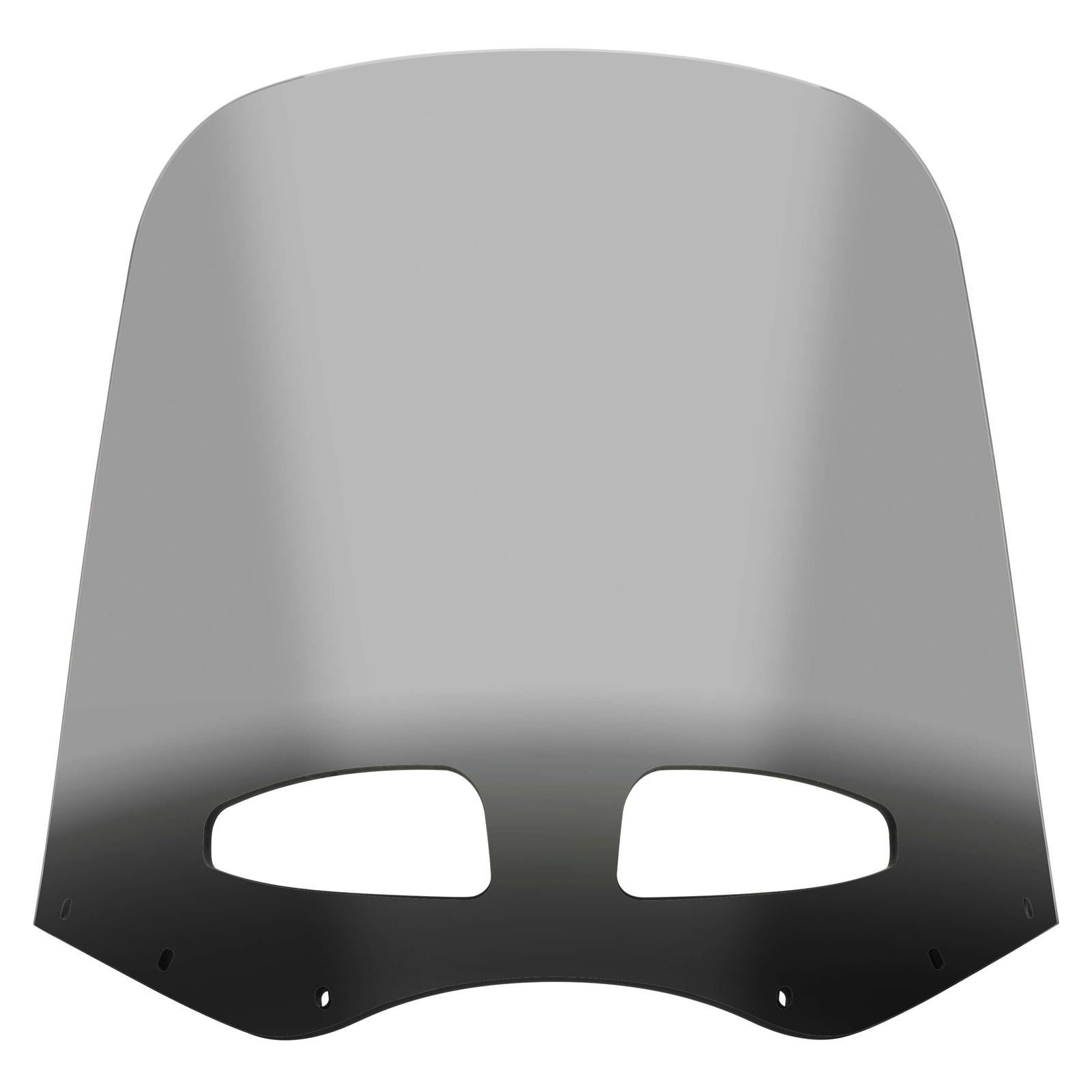 Memphis Shades Roadwarrior Cafe Shield Vented Black Smoke -17" OPEN BOX [MPN: MEP87712]_2234767