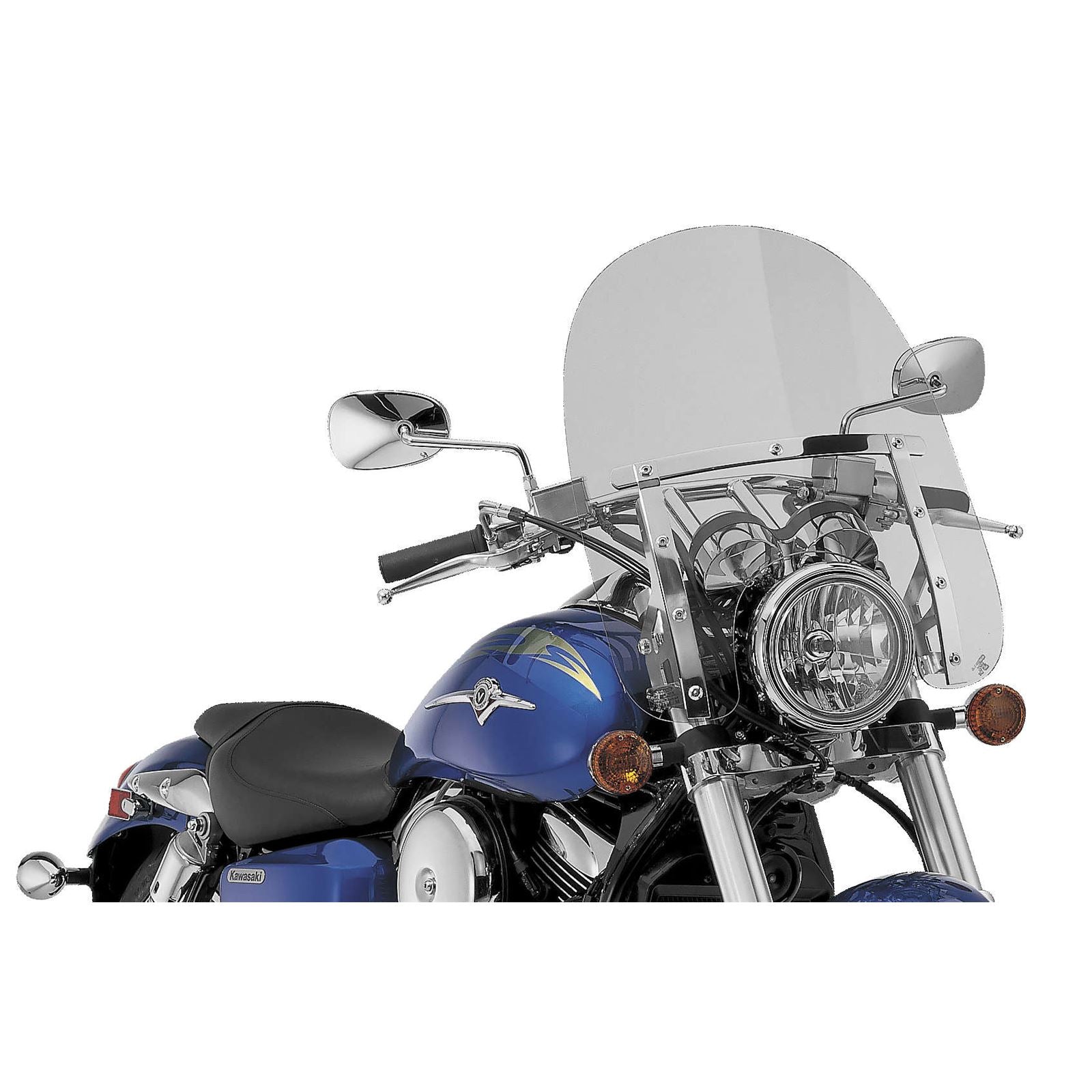 Memphis Shades Memphis Slim Windshield - 17" - Solar MEM4219_74655