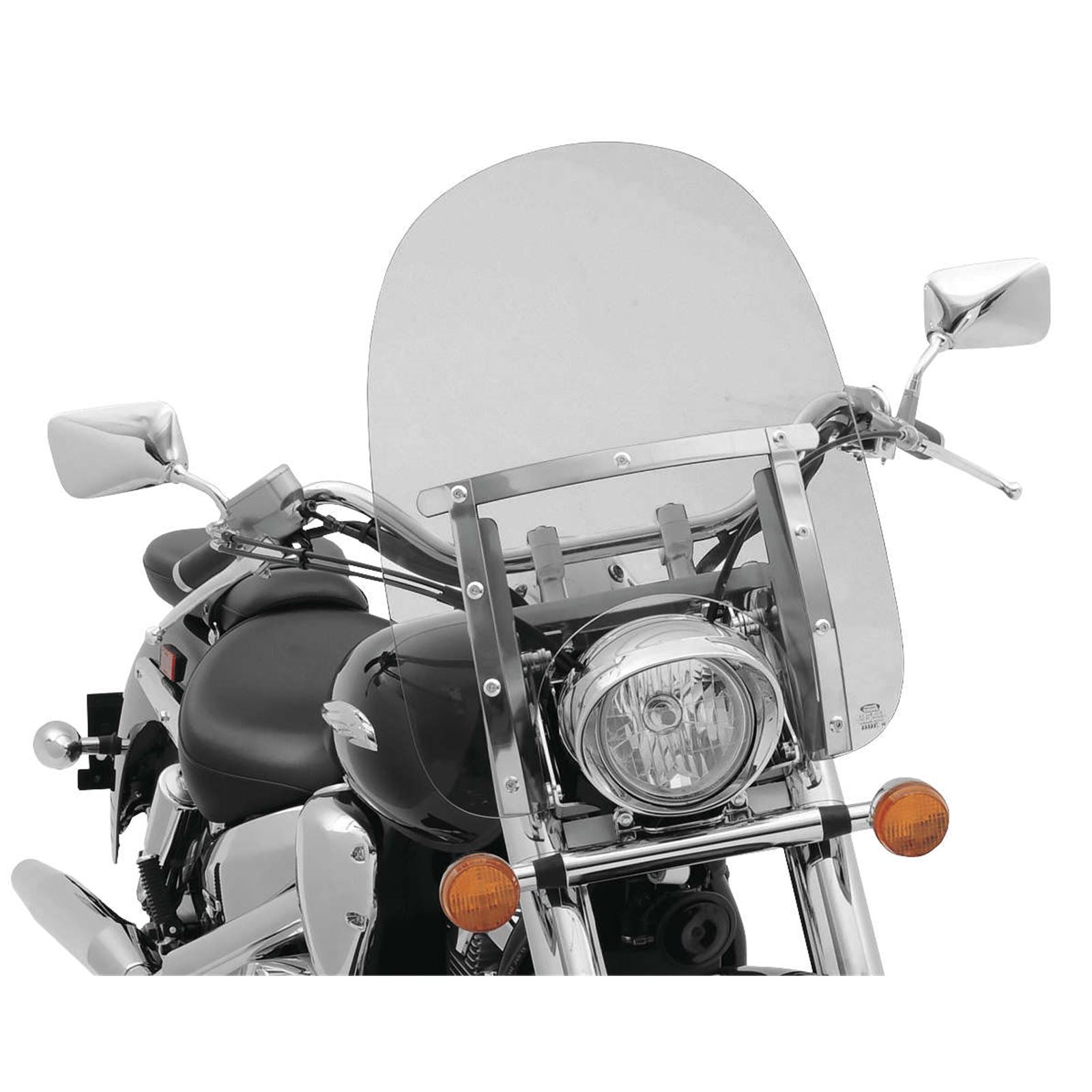 Memphis Shades Memphis Slim Windshield - 17" - 9" Headlight Cutout - Solar MEM4229_74663