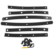 Memphis Shades Slim Windshield Hardware Straps - Black MEM0916_74666
