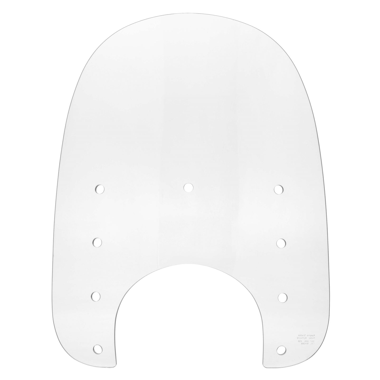 Memphis Shades Slim Replacement Plastic - 17" - 9" Headlight Cutout - Clear MEP4220_74691