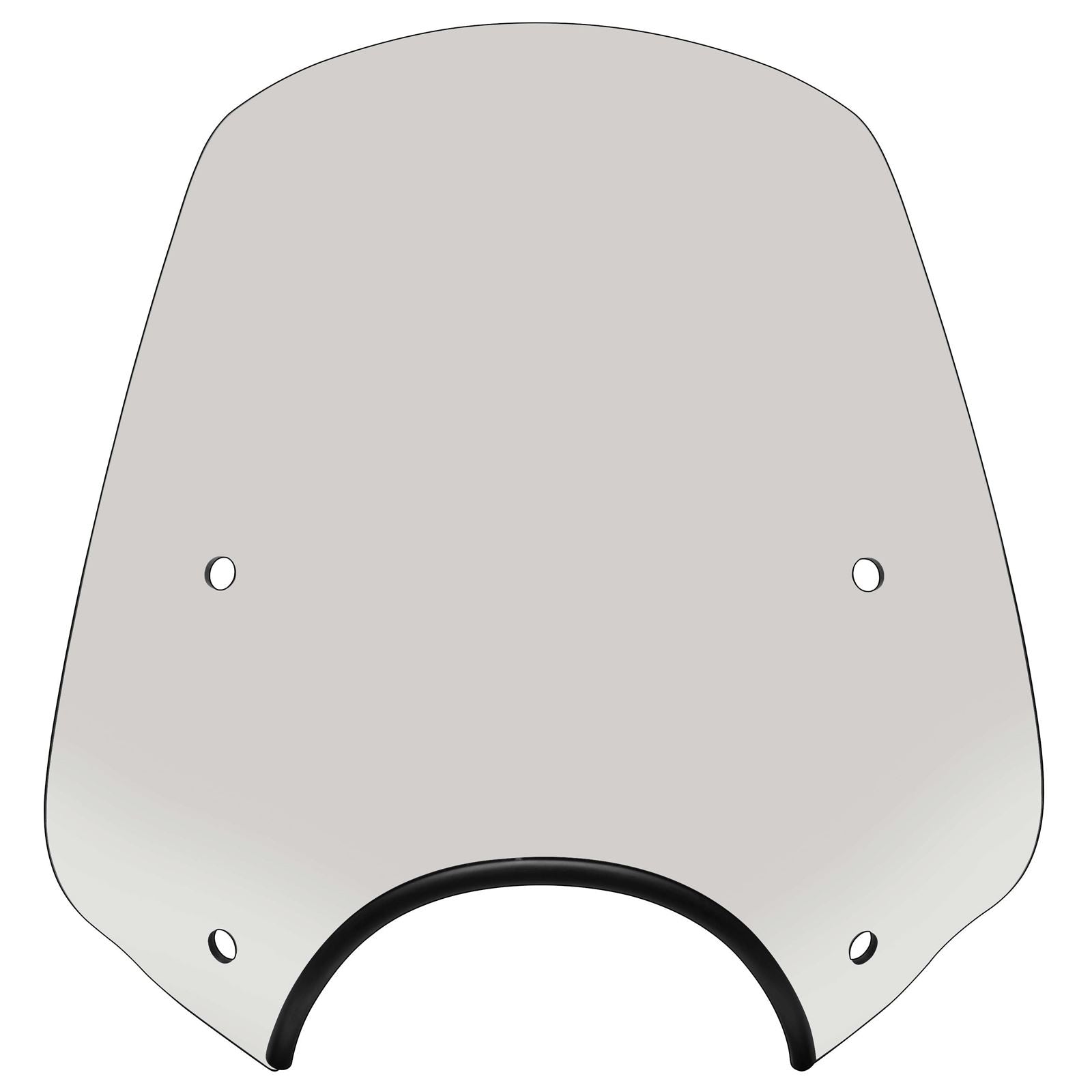 Memphis Shades Pop Top Windshield - 9" Headlight Cut Out - Solar MEP5529_74774