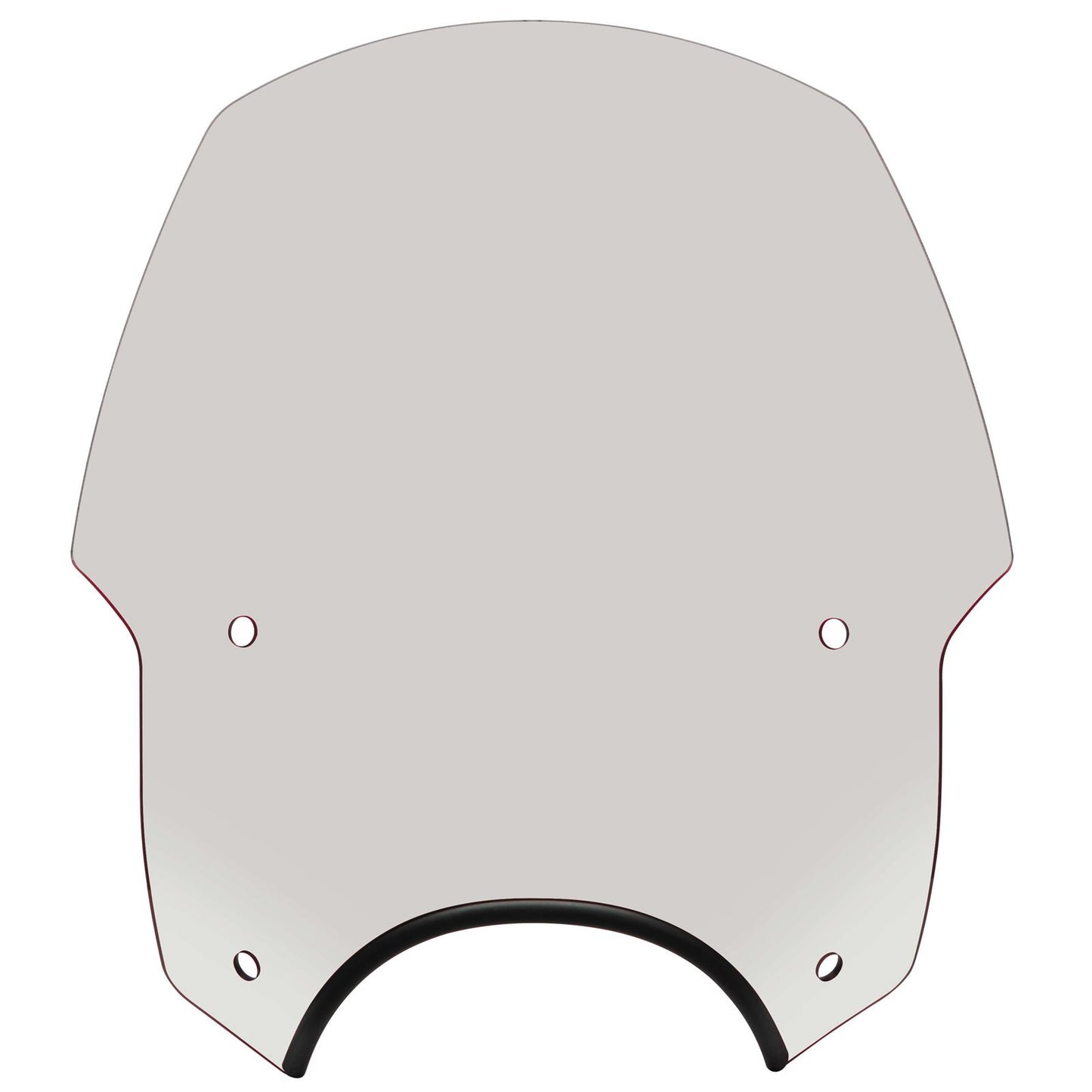Memphis Shades Alley Cat Windshield - 9" Headlight Cutout - Solar MEP5629_74789