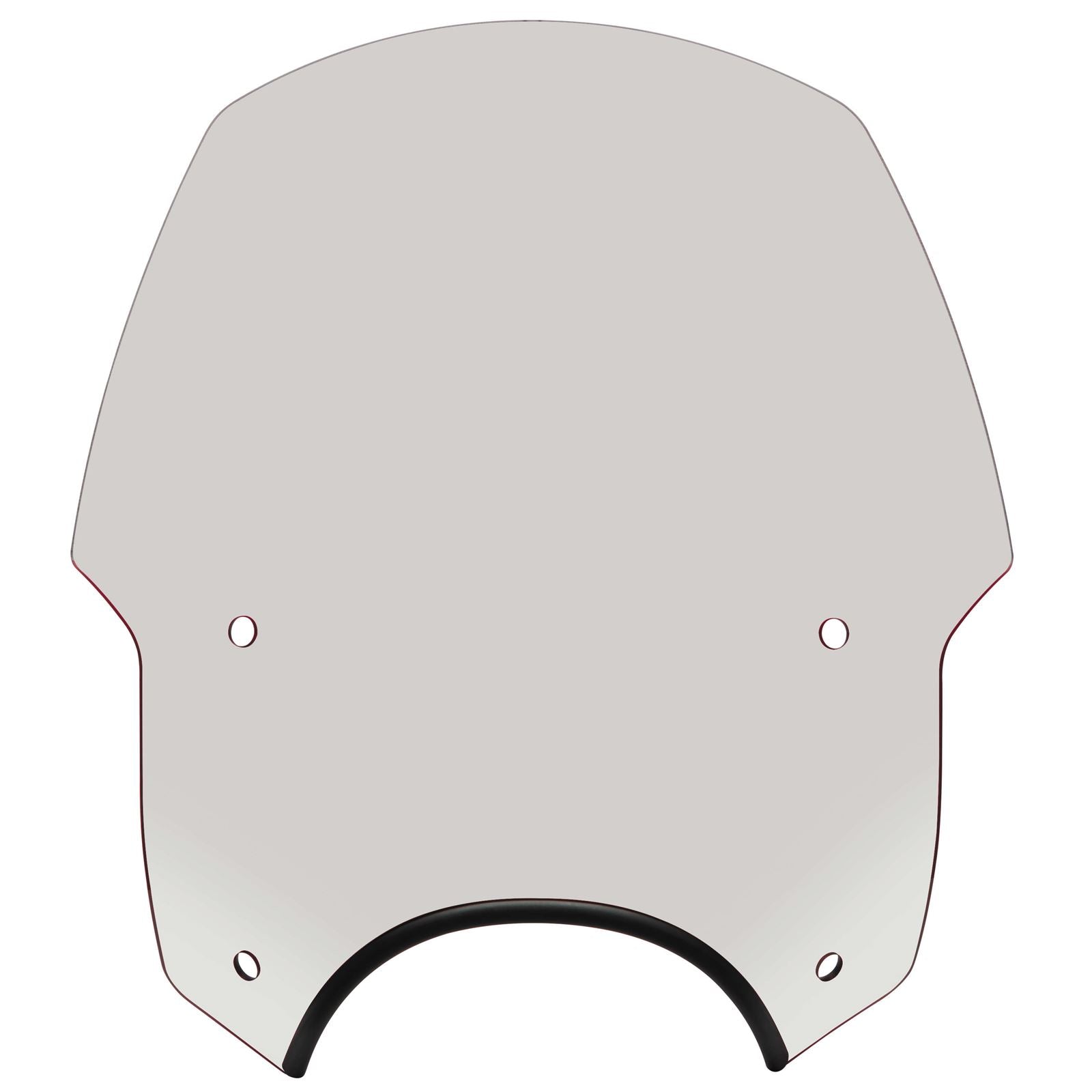 Memphis Shades Alley Cat Windshield - 9" Headlight Cutout - Solar MEP5629_74789