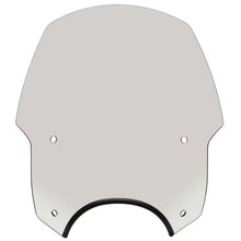 Memphis Shades Alley Cat Windshield - 9" Headlight Cutout - Solar MEP5629_74789