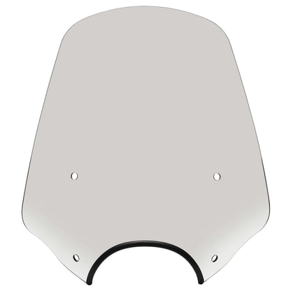 Memphis Shades Big Shot Windshield - 9" Headlight Cut out - Solar MEP5729_74805