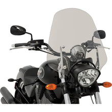 Memphis Shades Big Shot Windshield - 9" Headlight Cut out - Solar MEP5729_428084