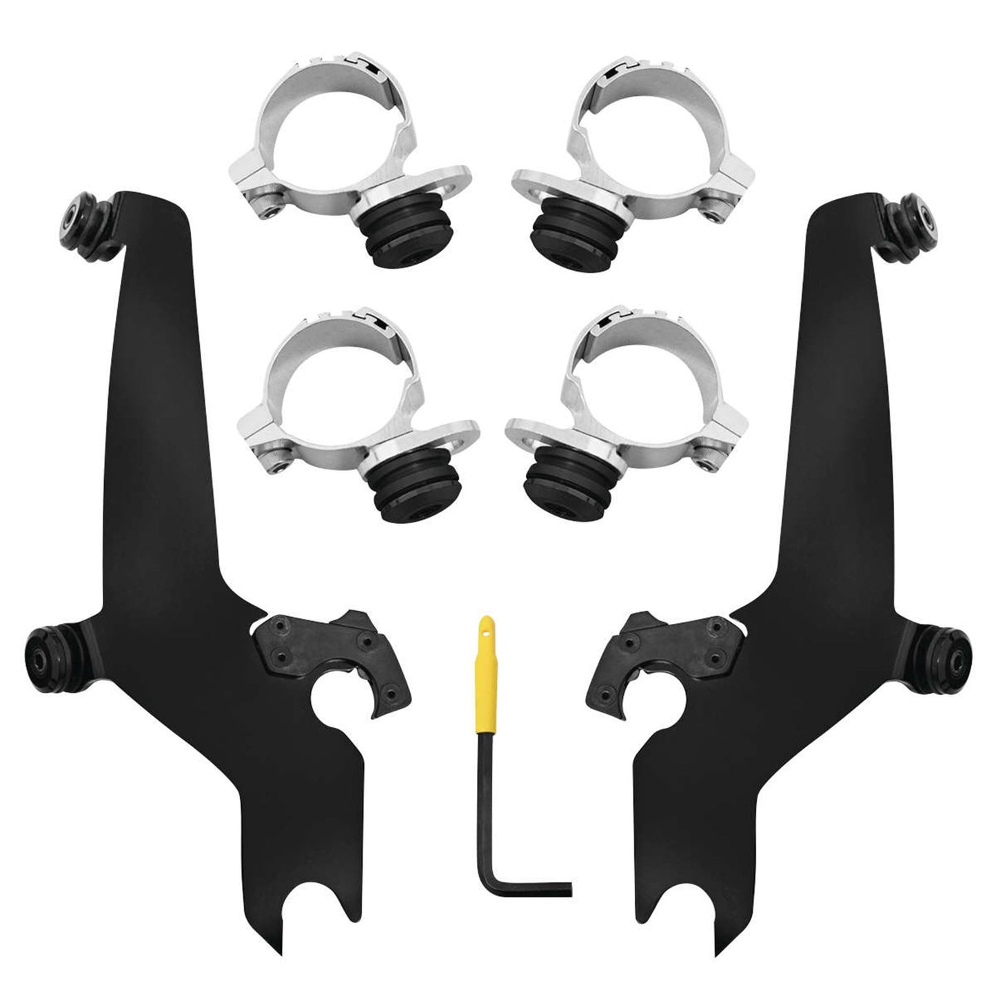 Memphis Shades Sportshield Mounting Kit - Black - Scout MEB2018_74814