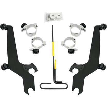 Memphis Shades Trigger Lock Sportshield Mounting Kit - Wide - Black MEB8916_427617