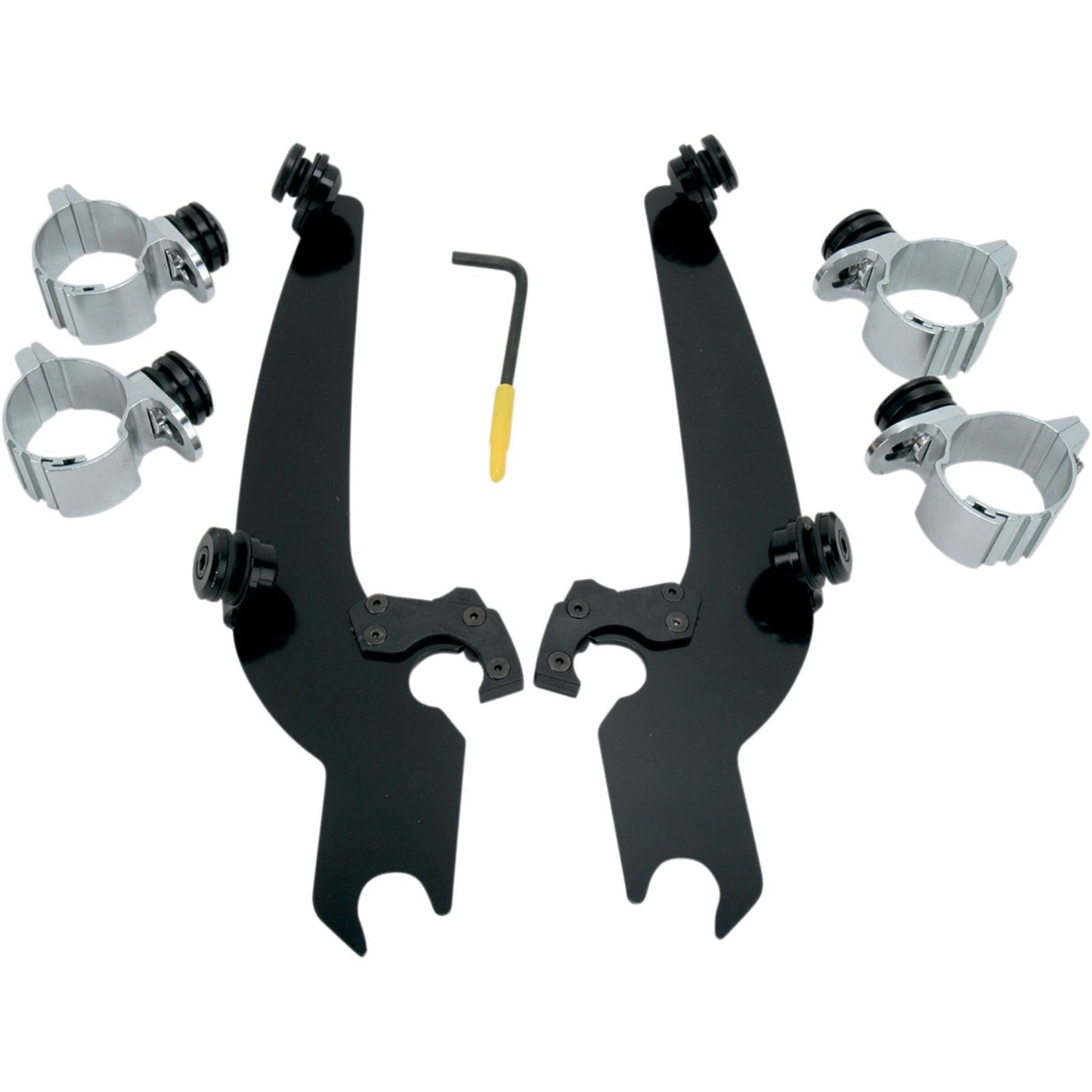 Memphis Shades Sportshield Trigger-Lock Mounting Kit - Black - Narrow MEB8919_426660