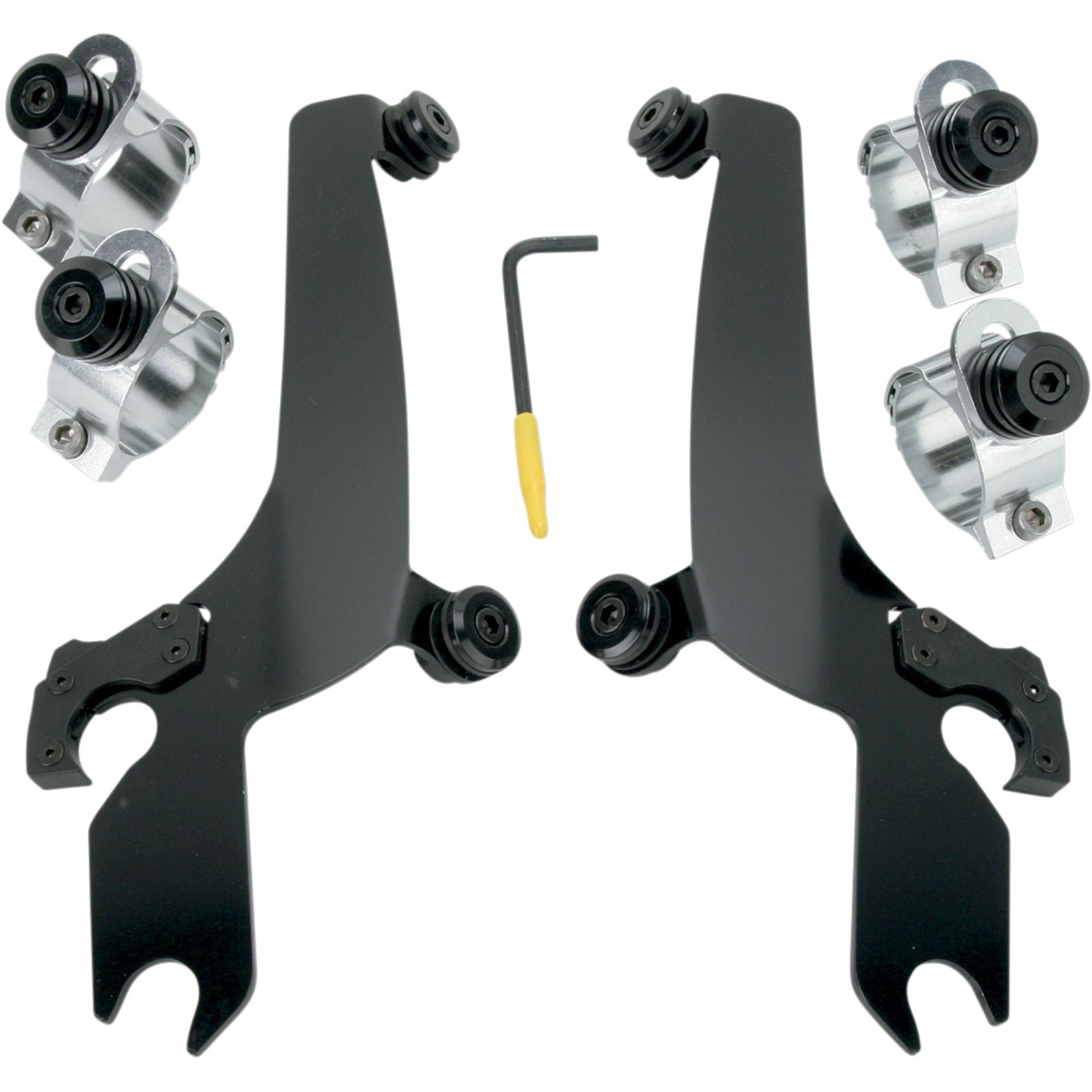 Memphis Shades Sportshield Trigger-Lock Mounting Kit - Black - Wide MEB8920_426661