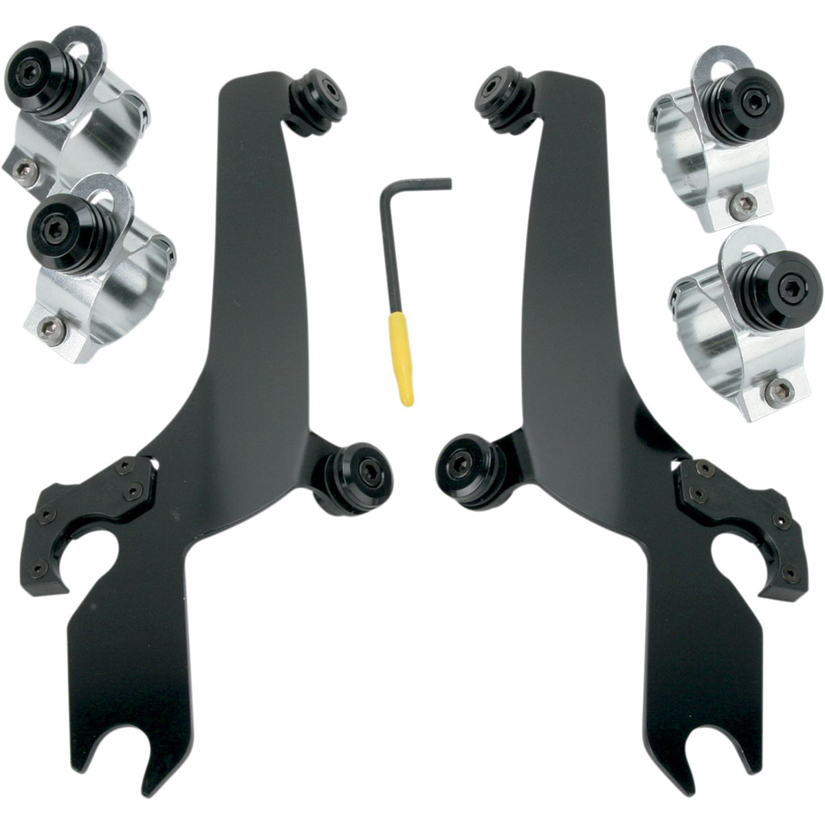 Memphis Shades Sportshield Trigger-Lock Mounting Kit - Black - Wide [MPN: MEB8920]_425886