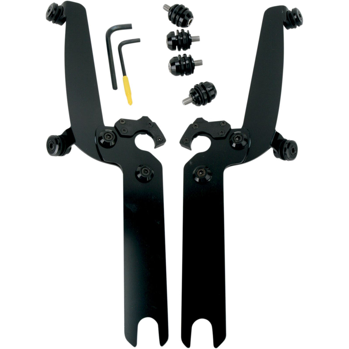 Memphis Shades Sportshield Trigger-Lock Mounting Kit - Black - Covered [MPN: MEB8922]_426662