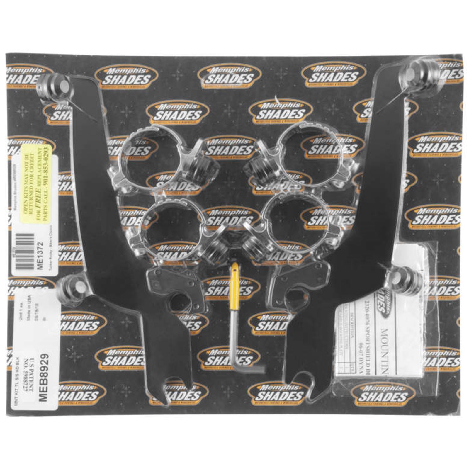 Memphis Shades Sportshield Trigger-Lock Mounting Kit - Black MEB8929_74825