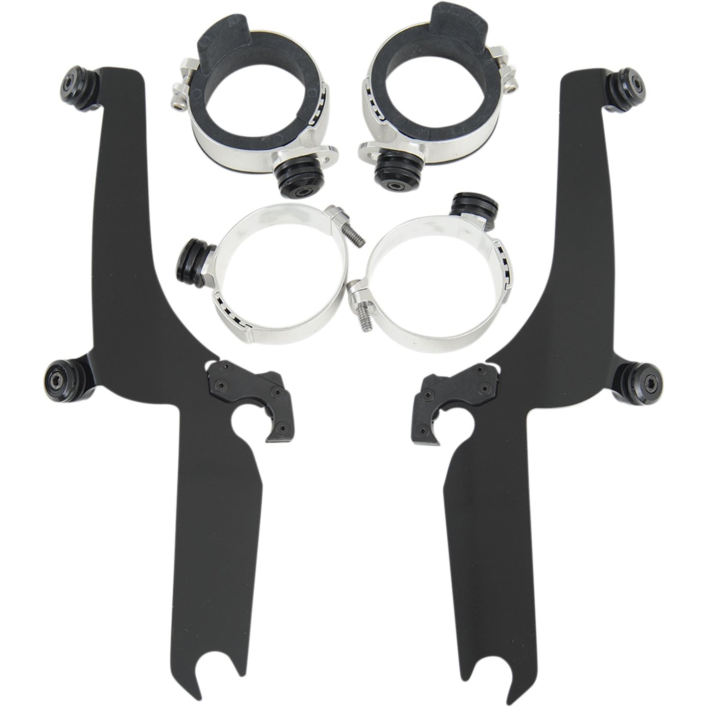 Memphis Shades Trigger Lock Sportshield Mounting Kit - XV 6/11 Classic - Black MEB8932_427568