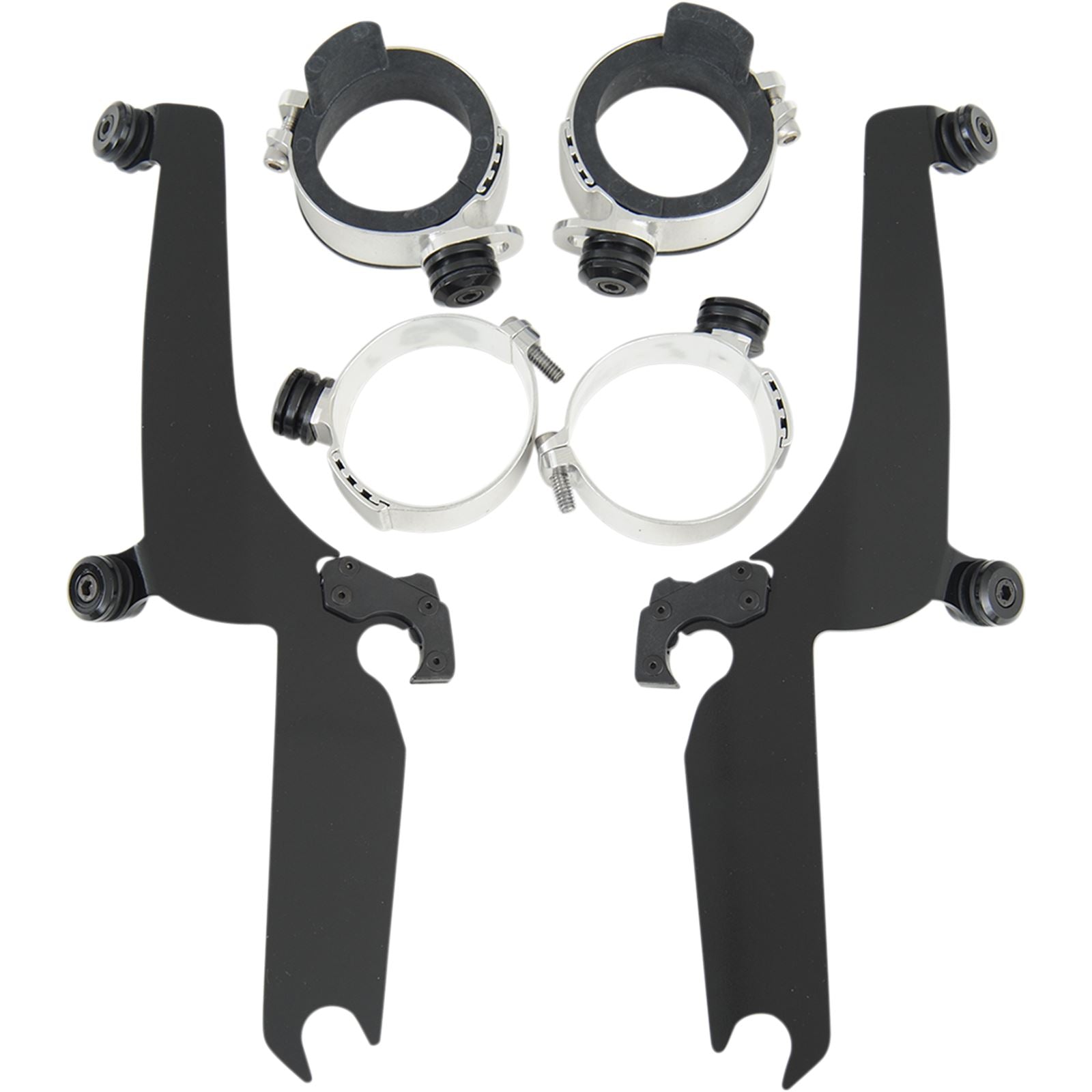 Memphis Shades Trigger Lock Sportshield Mounting Kit - XV 6/11 Classic - Black MEB8932_427568