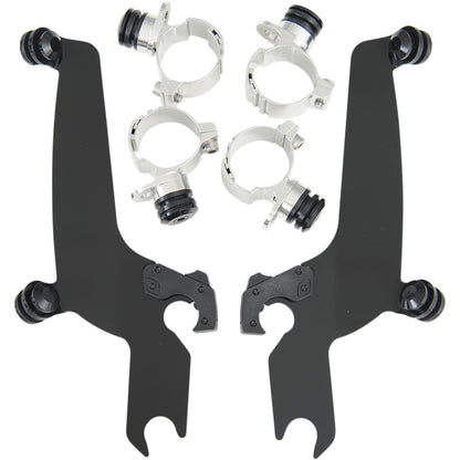 Memphis Shades Trigger Lock Sportshield Mounting Kit - VN900 Custom - Black MEB8934_427564