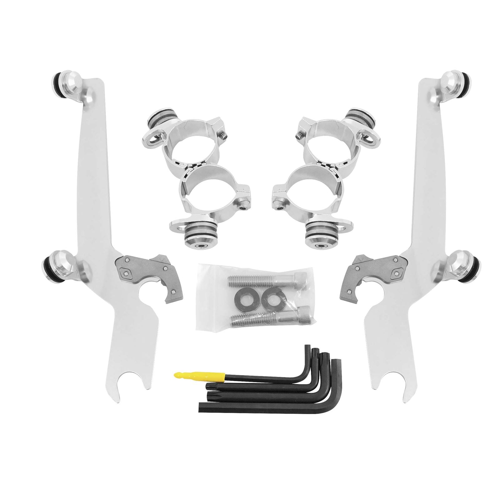 Memphis Shades Sportshield Trigger-Lock Mounting Kit - Polished - XL48 MEK1985_74829